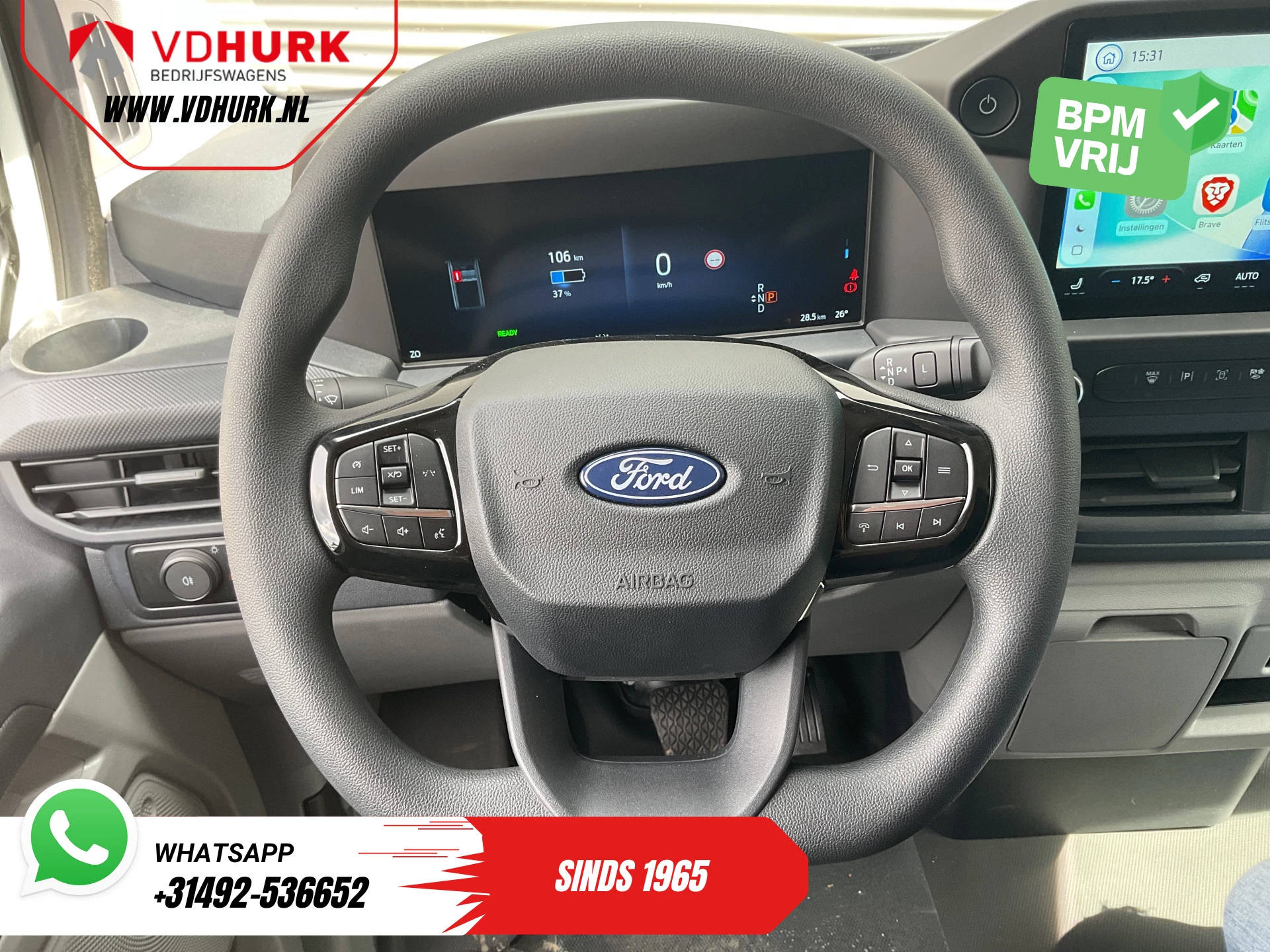 Hoofdafbeelding Ford E-Transit Custom