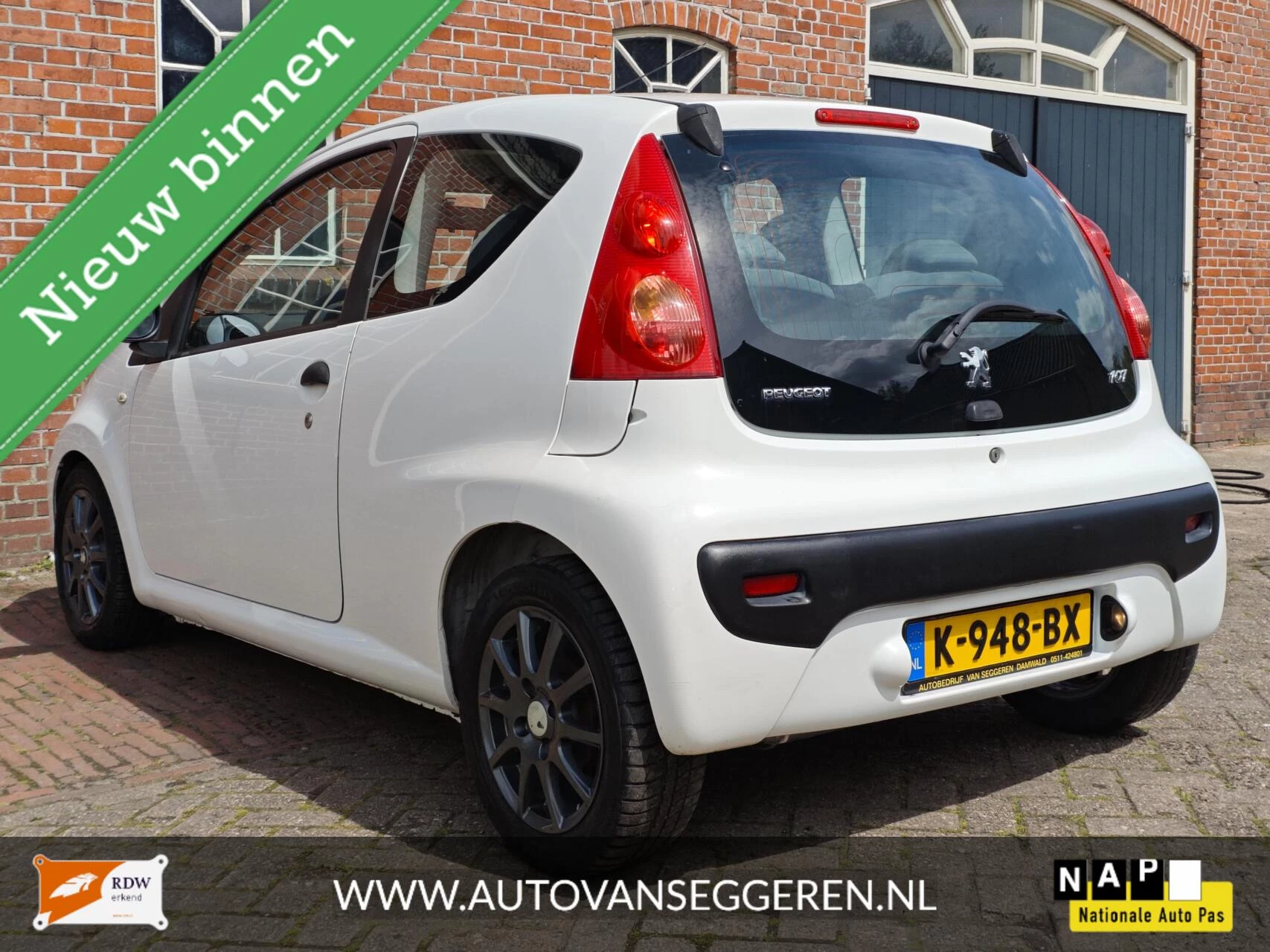 Hoofdafbeelding Peugeot 107