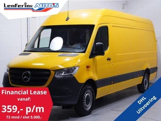 Mercedes-Benz Sprinter 317 CDI 170 pk L3H2 DHL Uitvoering, Navi, Camera Opstap achter, 270 Graden Deuren, Laadruimte Pakket, 2-Zits