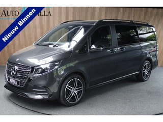 Hoofdafbeelding Mercedes-Benz V-Klasse Mercedes-Benz V-Klasse 300d 4-MATIC Lang DC Exclusive AMG Burmester Panorama AppleCarplay Carbon Black Pack Leder