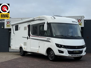 Fiat Ducato Rapido 896 F 160 PK face to face slechts 12.000 dkm Queensbed+hefbed luifel 2x tv camera grote garage dakairco Truma hordeur