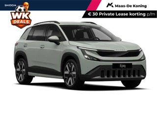 Hoofdafbeelding Škoda Epiq Škoda Epiq Business Launch Edition Elektro. 155 kW / 211PK | Trekhaak | 1000 Inruilpremie!