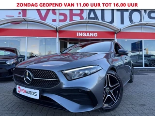 Hoofdafbeelding Mercedes-Benz A-Klasse Mercedes-Benz A-Klasse A180 AMG-PAKKET 150PK AUT. FACELIFT NAVI CAMERA SFEERVERLICHTING AIRCO LMV PDC