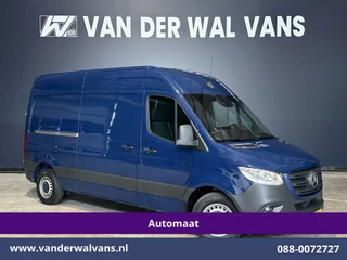 Mercedes-Benz Sprinter 214 CDI 143pk 9G-Tronic Automaat L2H2 Euro6 Airco | Camera | Navigatie | Apple Carplay | Chauffeursstoel Adaptieve Cruisecontrol, Android Auto, Stoelverwarming, Verwarmde Voorruit, 270 Graden Achterdeuren, Bijrijdersbank