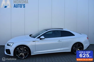 Audi A5 Coupé 40 TFSI S-Line Suzukagrau B&O LaserLED Pano 20" LMV ACC Carplay Virtual Etc. Unieke auto!