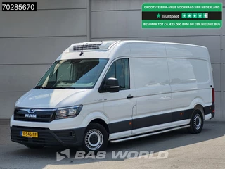 MAN TGE 3.140 Bi Temp Koelwagen Vriezer Themo King V-300 MAX Airco Euro6 Koel Koeler Vries Kühler Kühl Kühlwagen Frigo 12m3 Airco Cruise control