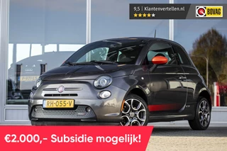 Hoofdafbeelding Fiat 500e Fiat 500e 24kwh | €2000,- Sub mogelijk | Xenon | Stoelv | Half leder |