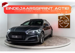 Audi A5 Sportback 45 TFSI Quattro Sport 2x S-Line 245PK | Pano | Sfeer | Leder | B&O | Dodehoek | 12 MND Garantie