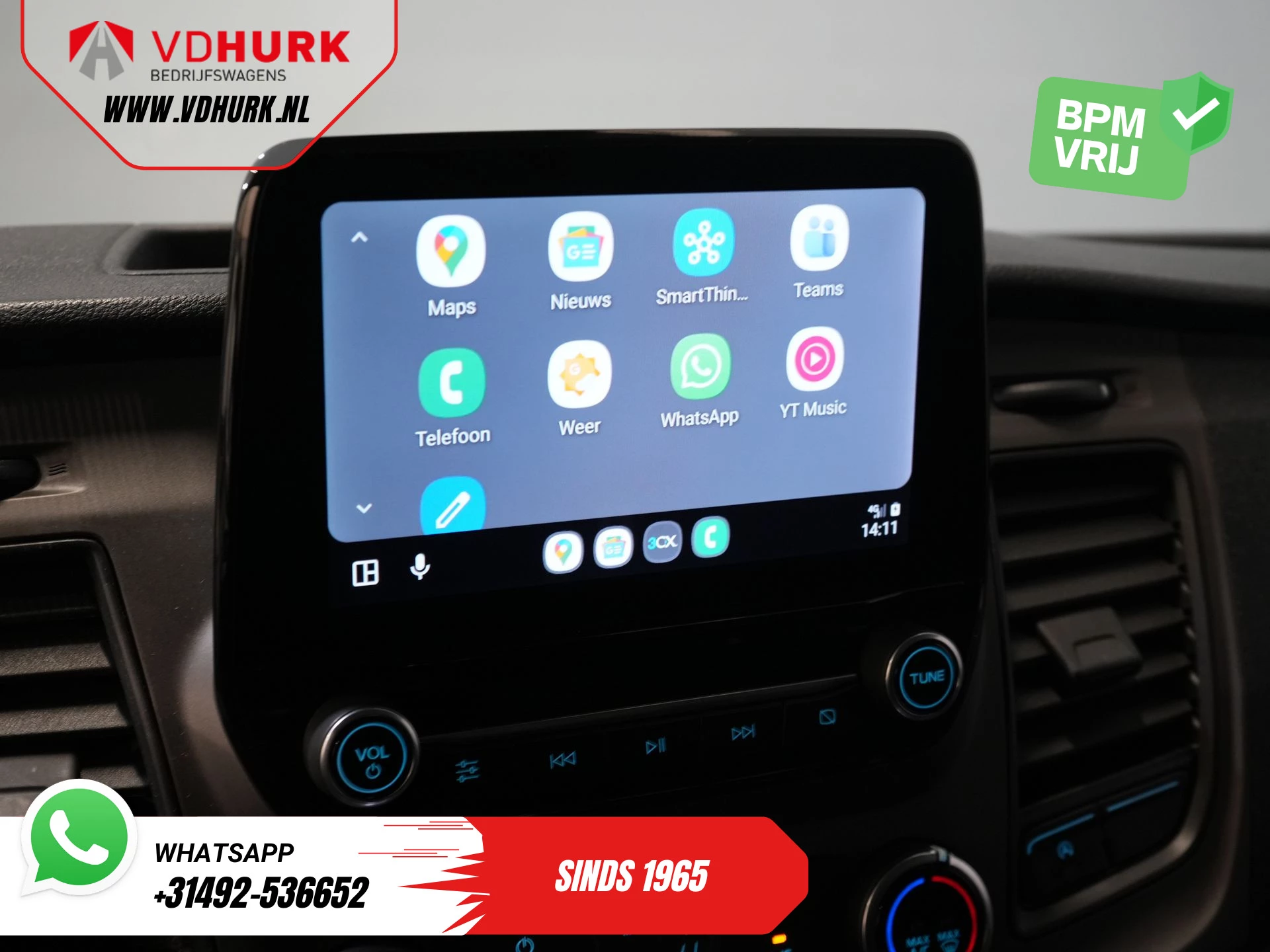 Hoofdafbeelding Ford Transit Custom