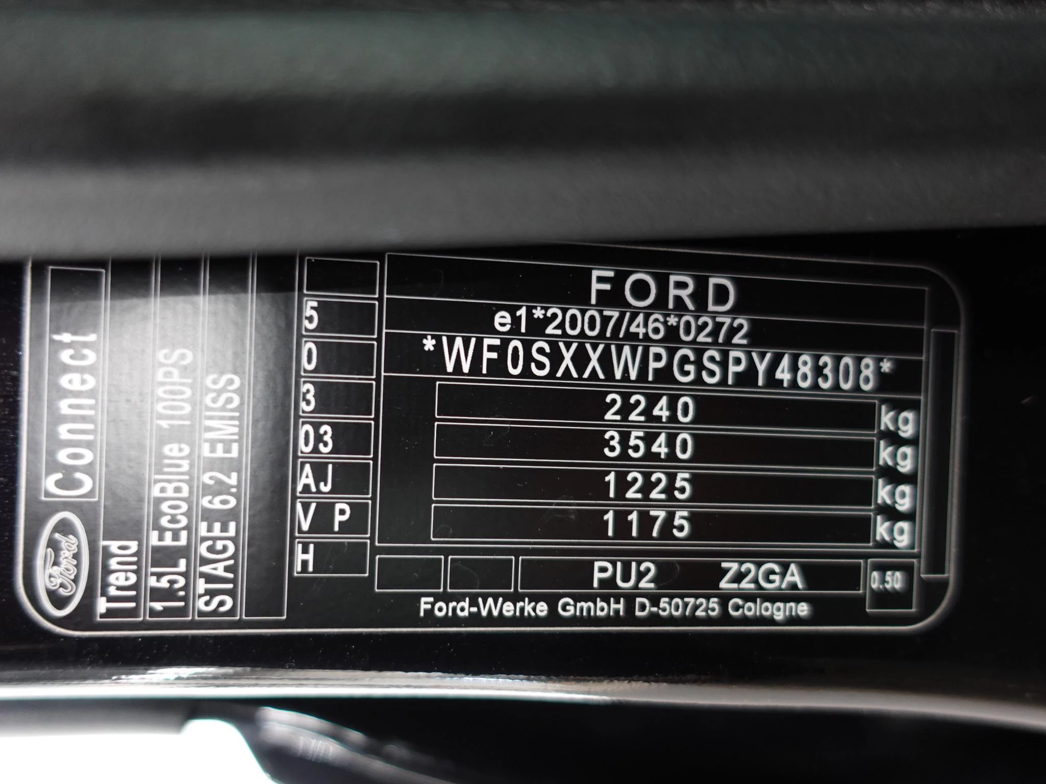 Hoofdafbeelding Ford Transit Connect