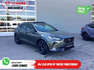 CUPRA Formentor 1.4 e-Hybrid VZ Tribe Edition Pano/ Beats/ Elek.Klep/ Memory/ Matrix/ Adapt. Cruise/ Alcantara/ Carplay/ Stoelverw./ Stuurverw./ 19"LMV