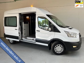 Ford Transit Servicewagen 350 2.0 TDCI 130PK euro6 L3H3 Trend MHEV RWD Sortimo Inrichting Victron v230 Standkachel RIJKLAARPRIJS!