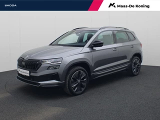 Skoda Karoq 1.5TSI/150PK ACT Sportline DSG · Navigatie · Trekhaak · Apple/Android · Camera ·  Garantie t/m 01-02-2029 of 60000km.