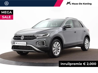 Volkswagen T-Roc Life Edition 1.0 TSI 116 pk 6 versn. Hand · Bluetooth telefoonvoorbereiding · Achteruitrijcamera · Oranje Edition ·