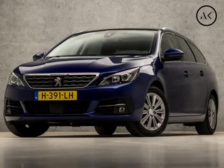 Peugeot 308 SW 1.2 PureTech Sport (PANORAMADAK, APPLE CARPLAY, GROOT NAVI, 360 CAMERA, LEDER, SPORTSTOELEN, ADAPTIVE CRUISE, GETINT GLAS, TREKHAAK, LANE ASSIST, NIEUWSTAAT)