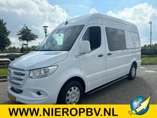 Mercedes-Benz Sprinter 317CDI L2H2 Dubbelcabine & Schuifdeur Airco Navi Cruisecontrol