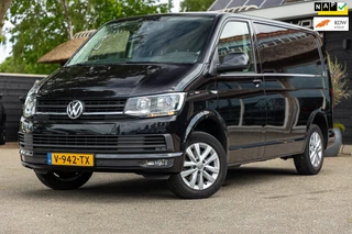 Volkswagen Transporter 2.0 TDI L1H2 Highline I Leder I Trekhaak I 3 persoons I NAP I Multifuntiestuur I