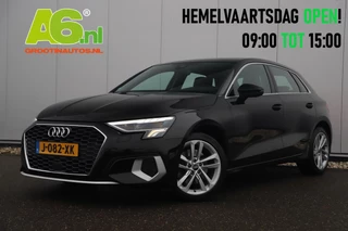 Audi A3 Sportback 30 TFSI Advanced edition Automaat Leder Sportstoelen Stoelverwarming Virtual Navigatie Clima Cruise 17 inch LMV Full LED Lane Assist