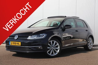 Volkswagen Golf 1.5 TSI Highline 150PK DSG Automaat Trekhaak Panoramadak Keyless 17 inch LMV Stoelverwarming Achteruitrijcamera Radio Bluetooth Full LED ACC