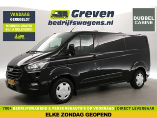 Ford Transit Custom 320 2.0 TDCI L2H1 | MARGE | DC | Airco | Cruise | Carplay | Trekh. | Parkeersens. | Stoelverw.