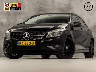 Mercedes-Benz A-Klasse 180 Sport (NAVIGATIE, BLACK PACK, LEDER, GETINT GLAS, ZWART HEMEL, SPORTSTOELEN, PARKEERSENSOREN, CRUISE, NIEUWE APK, NIEUWSTAAT)