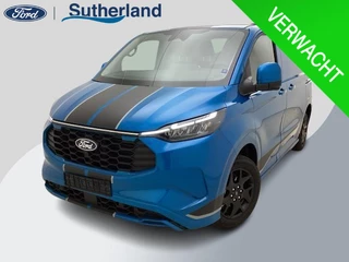 Ford Transit Custom 320 2.5 PHEV L1H1 Sport 233pk | Adaptieve cruise | BLIS | Dubbele Schuifdeuren elektrisch bedienbaar | Stoelverwarming | All Weather Banden | 360 Camera | Verlengde Fabrieksgarantie tot 10-2029