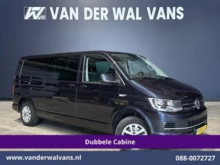 Volkswagen Transporter 2.0 TDI 150pk Automaat L2H1 Dubbele Cabine Euro6 Airco | 5-Zits | Navigatie | LM Velgen Apple Carplay, Android Auto, Cruisecontrol, Parkeersensoren, Verwarmde voorruit, Achterklep