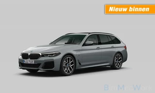 BMW 5 Serie 530e Touring M-Sport,Pano,Memory,LED,Trekhk elekt,Leer,Camera,Carplay
