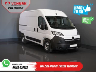 Opel Movano 35 2.2 CDTI 140 pk Aut. ZF L2H2 BPM VRIJ! Virtual Cockpit/ Carplay/ Climate/ 270Gr. Deuren/ Navi/ Camera/ Cruise/ PDC/ DAB