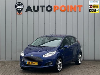 Ford Fiesta 1.0 Titanium TREKHAAK|STOELVRM|PARK.ASSIST|CRUISE.|ELEK.SPIEGELS|LEER|NAVI|MULTIMEDIA|17''INCH|LED|RADIO