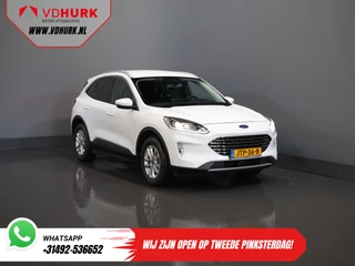 Ford Kuga 2.5 PHEV 225 pk Titanium Garantie 5-27'/ Stoelverw./ Stuurverw./ Navi/ Carplay/ Camera/ PDC/ Climate