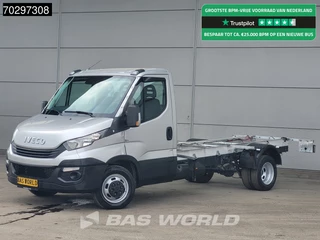 Iveco Daily 35C16 Chassis Cabine 410WB Dubbellucht 160PK Airco Cruise Camera Euro6 Fahrgestell Cruise control