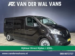 Renault Trafic 1.6 dCi L2H1 **BPM VRIJ voor de Ondernemer** MARGE, GEEN BTW Euro6 RIJKLAAR Airco | Navigatie | Cruisecontrol Parkeersensoren, Bijrijdersbank