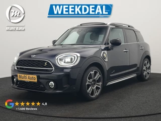 MINI Countryman 1.5 Cooper S E ALL4 MINI Yours PHEV 220pk Dealer O.H | Panodak | Adaptive Cruise | Head Up | Lederen Sportstoelen Verwarmd | 19"L.M | Camera | Sfeerverlichting | Keyless | Apple Carplay | Plug In Hybrid
