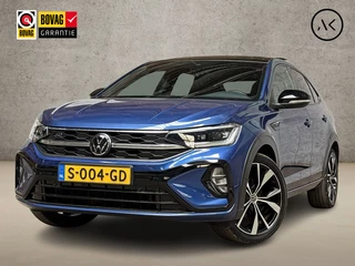 Hoofdafbeelding Volkswagen Taigo Volkswagen Taigo 1.0 TSI R-Line Automaat (2X R-LINE, SCHUIFDAK, VIRTUAL COCKPIT, APPLE CARPLAY, STOELVERWARMING, SPORTSTOELEN, KEYLESS, PARKEERSENSOREN, NIEUWE APK, NIEUWSTAAT)