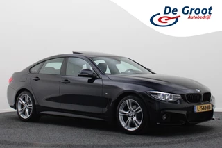 BMW 4 Serie Gran Coupé 418i Executive Edition M Sport Leer, Schuif-/Kanteldak, Head-Up, Camera, Navigatie, PDC
