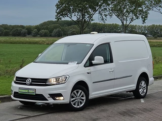 Volkswagen Caddy 2.0 TDI L2H1 Maxi 102Pk Lm-Velgen NAP Airco Euro6 1e Eigenaar Voorruitverwarming Pdc!