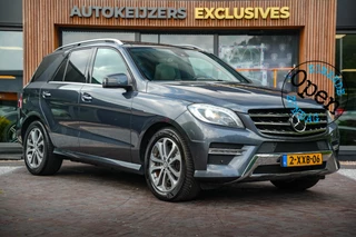 Hoofdafbeelding Mercedes-Benz M-Klasse Mercedes-Benz M-klasse 500 AMG Panoramadak Adapt. Cruise Camera Leer Luchtvering Trekhaak