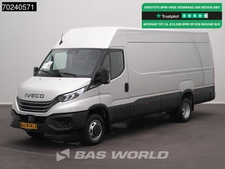 Iveco Daily 35C18 BPM VRIJ! 3.0L Automaat L3H2 180PK Dubbellucht 3,5t Trekgewicht ACC Navi Camera Parkeersensoren 16m3 Euro6 L4H2 16m3 Airco
