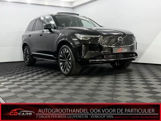 Hoofdafbeelding Volvo XC90 Volvo XC90 2.0 T8 Plug-in hybrid AWD Plus Bright 7P Panoramadak, 360 Camera, Harman/Kardon, Leder, Memory stoelen, Elektrische achterklep, Elektrische stoelen, Stoel/stuurverwarming, 1 jaar garantie