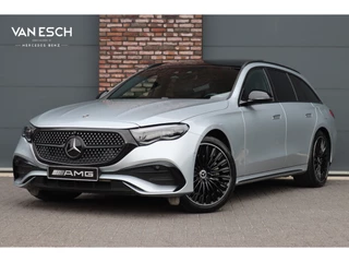 Mercedes-Benz E-Klasse Estate 300 de 4MATIC AMG Line | Luchtvering | Distronic+ | Massage | Nappa Leder | Trekhaak | Stoelventilatie | HUD | 3D-Display | Burmester | Panoramadak |