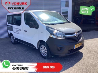 Opel Vivaro Combi 1.6 CDTI EURO6 EXPORT € 13.885,- Incl. BTW/BPM VRIJ Combi/ Kombi/ 9 Pers./ 9 Persoons/ Airco