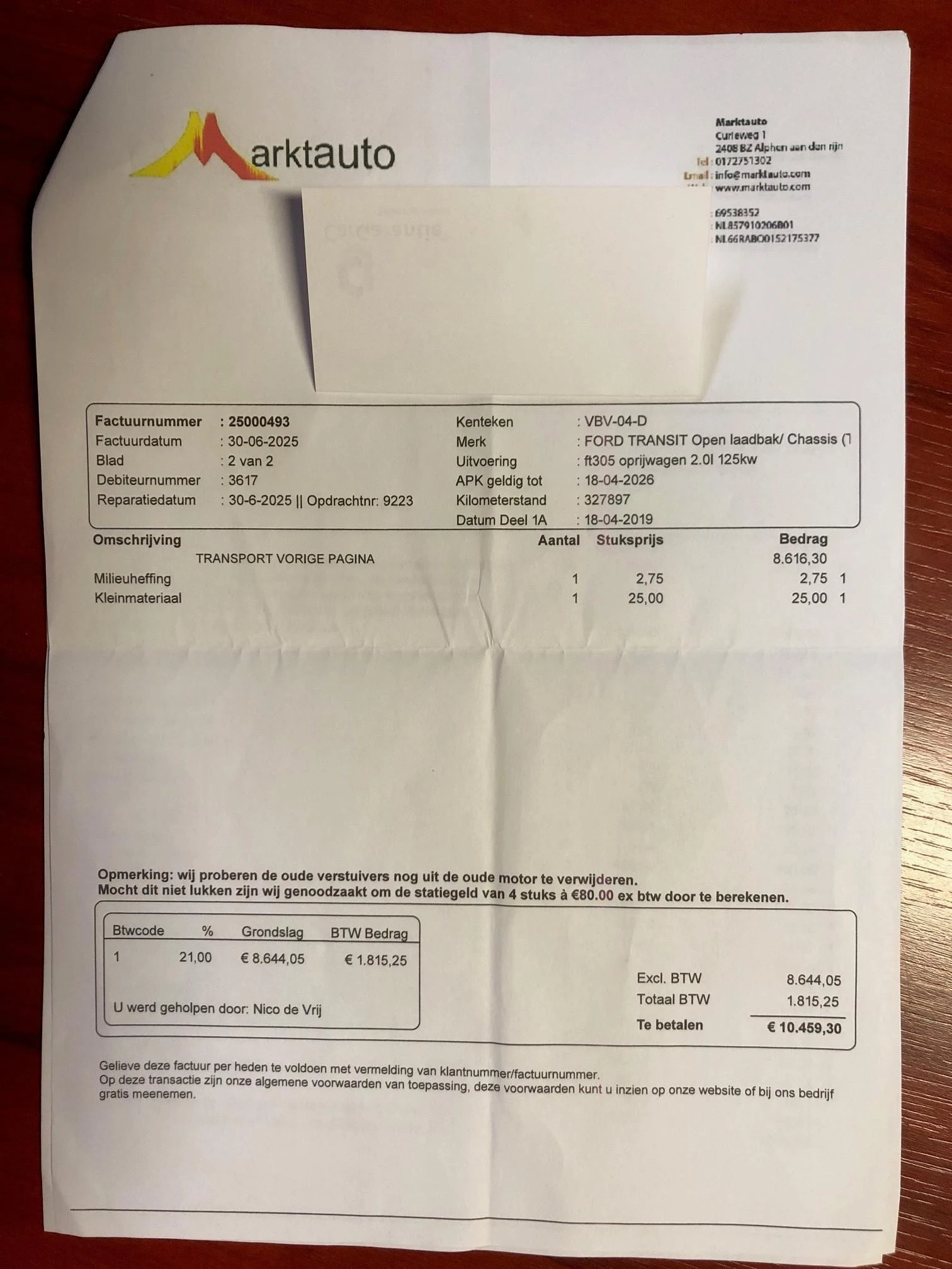 Hoofdafbeelding Ford Transit