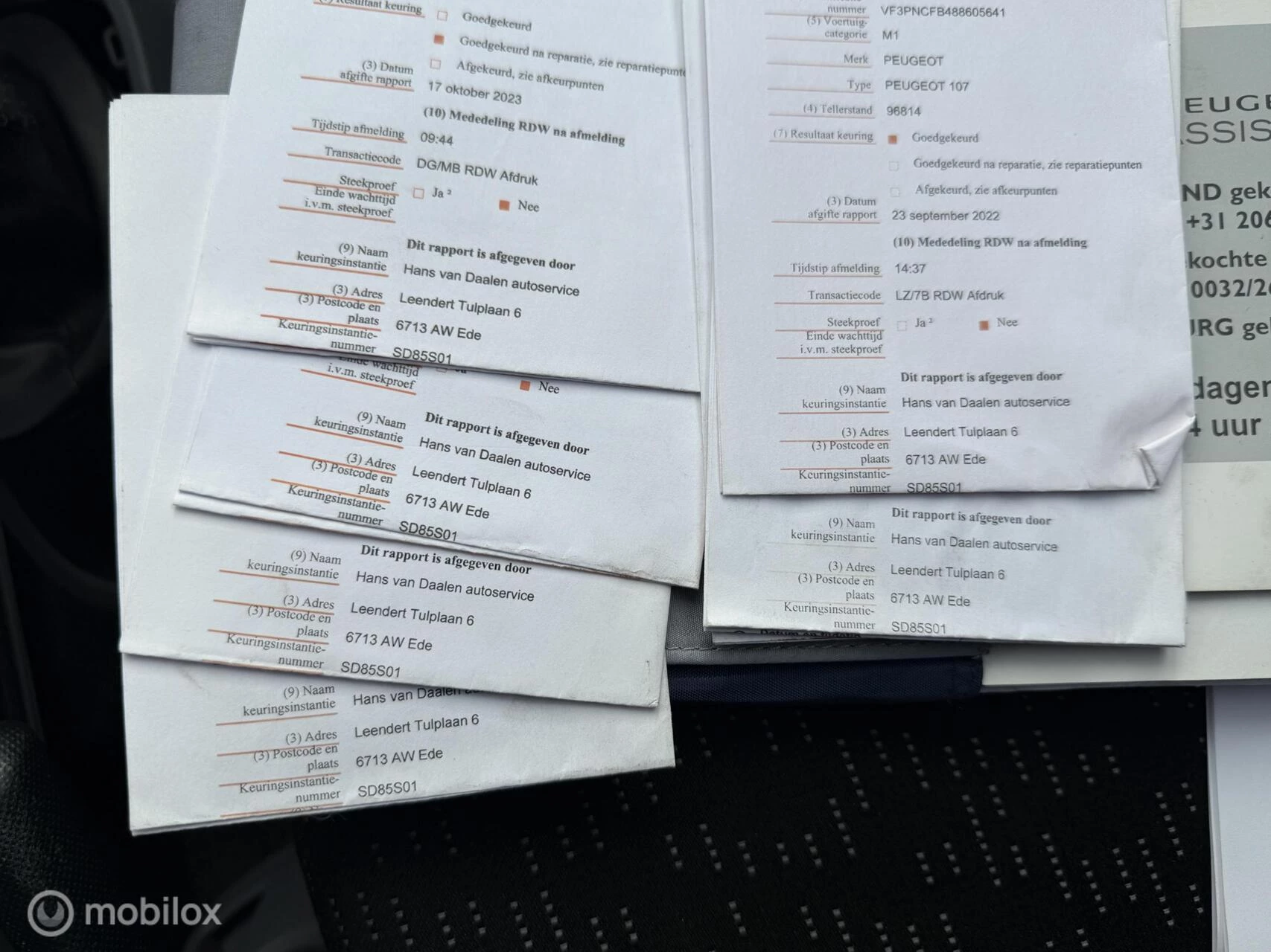 Hoofdafbeelding Peugeot 107