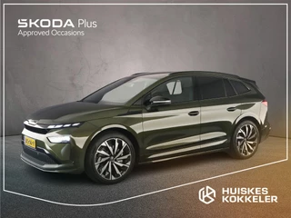 Skoda Enyaq 85 Sportline 286pk Automaat Adaptive cruise control, LED matrix koplampen, Achteruitrijcamera, Elektrische achterklep, Navigatie, Stuurwiel verwarmd