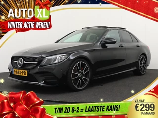 Mercedes-Benz C-Klasse 300 2.0 259 PK AMG Night Pano-dak 19'LMV Laser-LED