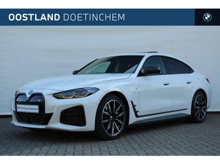 Hoofdafbeelding BMW i4 BMW i4 M50 High Executive / Schuif-kanteldak / Trekhaak / Laserlight / M Sportstoelen / M Adaptief onderstel / Parking Assistant Plus / Comfort Access