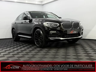 Hoofdafbeelding BMW X4 BMW X4 xDrive20i High Executive Half leder, Navi, Parkeersensoren, Keyless start, Elektrische achterklep, Stoelverwarming, Cruise conrtol