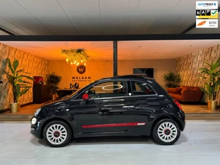 Fiat 500 1.2 Lounge Garantie Panoramadak Uconnect Bluetooth LED Rijklaar