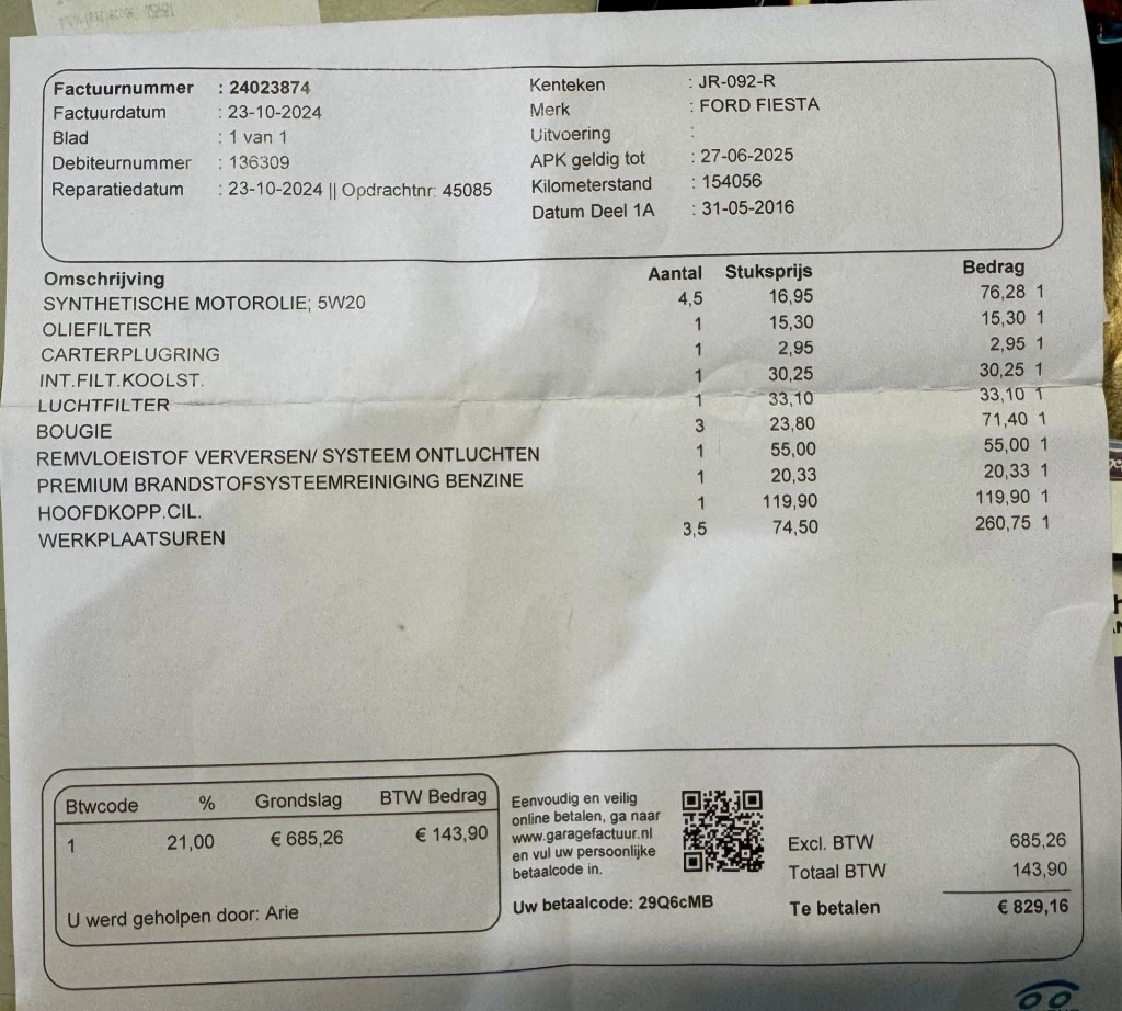 Hoofdafbeelding Ford Fiesta
